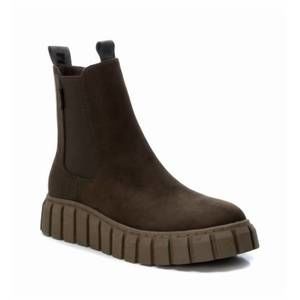 NEW XTI women's suede booties in khaki